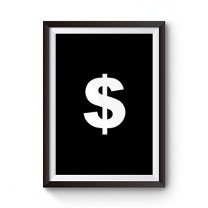Dollarzeichen Premium Matte Poster
