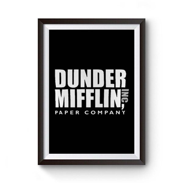 Dunder Mifflin Paper Company Inc from The Office Premium Matte Poster