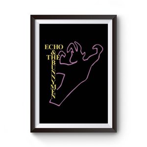 ECHO AND THE BUNNYMEN Premium Matte Poster