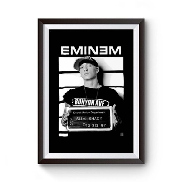 Eminem Slim Shady Rap Cool Premium Matte Poster