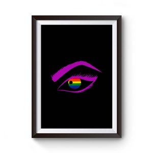 Eye LGBT Lesbian Gay Bisexual Transgender Premium Matte Poster