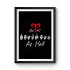 FEARLESS AS HELL ARIES ASL Sign Language Premium Matte Poster