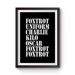 FOXTROT Offensive Rude Premium Matte Poster