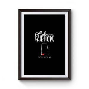 Fairhope Alabama Premium Matte Poster