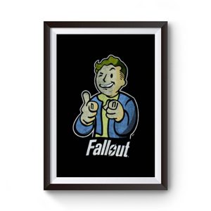 Fallout Vault Boy Premium Matte Poster