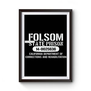 Folsom Prison Premium Matte Poster