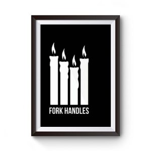 Fork Handles The Two Ronnies Four Candles Premium Matte Poster