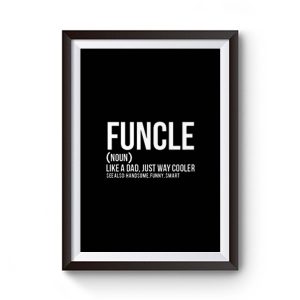 Funcle Definition Premium Matte Poster