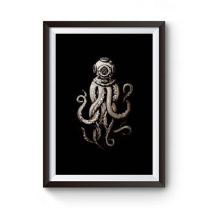 Giant Octopus Premium Matte Poster