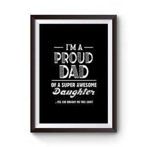 Gift For Dad Premium Matte Poster