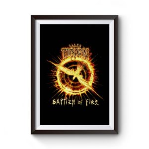 Glenn Tipton Baptizm Of Fire black Premium Matte Poster