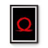 God of war omega and runes Premium Matte Poster