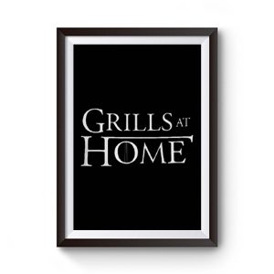 Grills at Home Premium Matte Poster