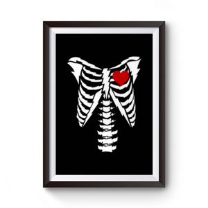 Halloween Skeleton Premium Matte Poster