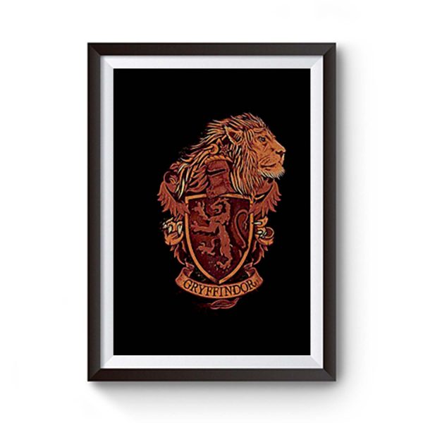 Harry Potter Gryffindor Lion Premium Matte Poster