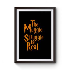 Harry Potter Muggle Struggle Premium Matte Poster