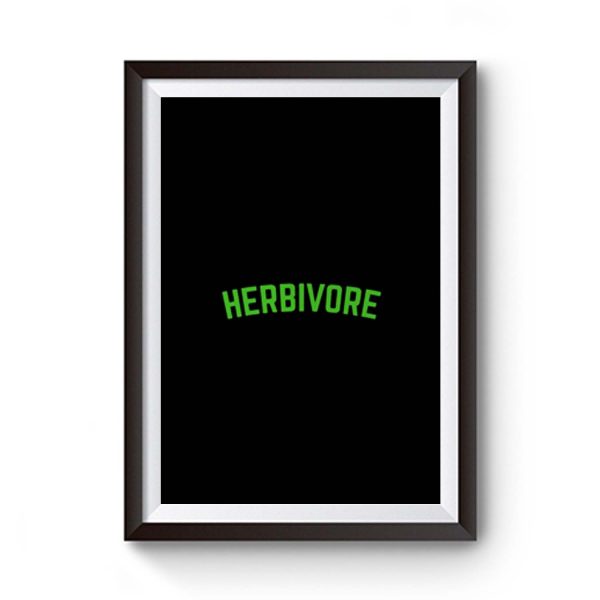 Herbivore Premium Matte Poster