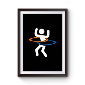 Hula Hooping With Portals Portal Premium Matte Poster