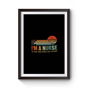 I Am a Nurse Vintage Premium Matte Poster