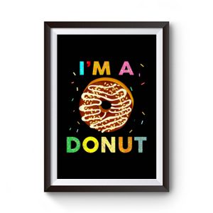 Im A Sprinkle Donut Halloween Costume Men Women Kids Premium Matte Poster