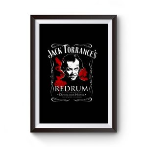 Jack Torrances Redrum Stephen King Kubrick Horror Premium Matte Poster