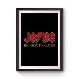 Jesus Highway To Heaven Premium Matte Poster