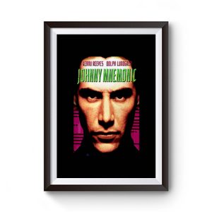 Johnny Mnemonic movie poster Premium Matte Poster