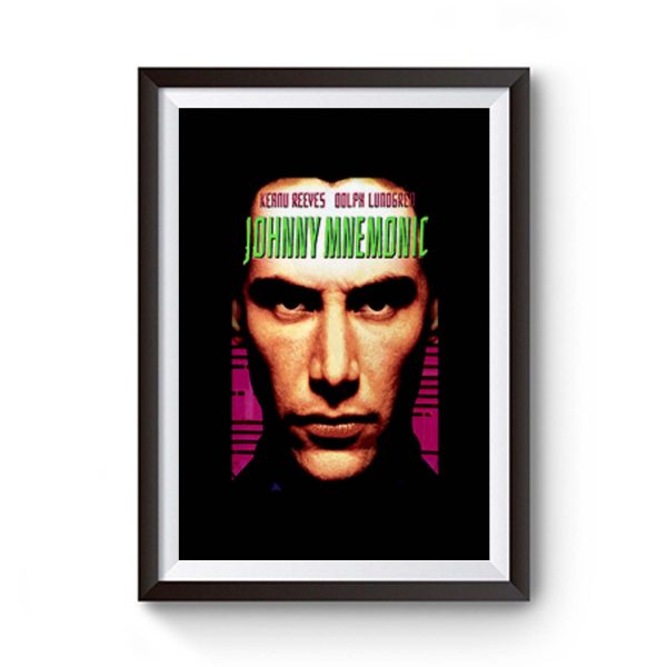 Johnny Mnemonic movie poster Premium Matte Poster