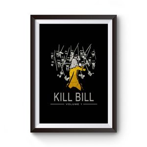 KILL BILL Vol 1 Premium Matte Poster