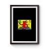 Keith Haring DJ Premium Matte Poster