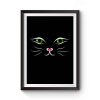 Kitty Face Cat Premium Matte Poster