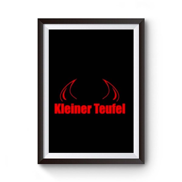 Kleiner Teufel lustiges Premium Matte Poster