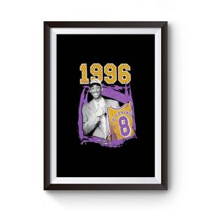 Kobe Bryant 1996 Draft Day Premium Matte Poster