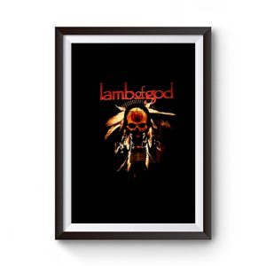 Lamb Of God Metal Premium Matte Poster