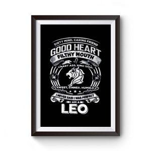 Leo Good Heart Filthy Mount Premium Matte Poster