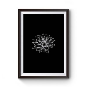 Lotus Flower Pocket Premium Matte Poster