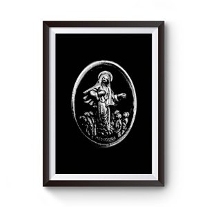 MEDUGORJE Our Lady of Medjugorje Miraculous Medal Premium Matte Poster