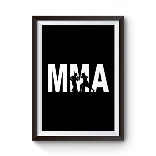 MMA martial arts Premium Matte Poster