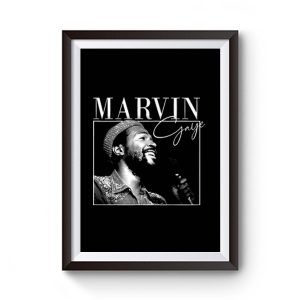 Marvin Gaye Vintage 90s Retro Premium Matte Poster
