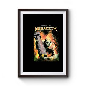 Megadeth Heavy Metal Rock Band Premium Matte Poster