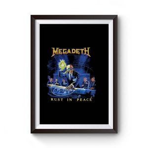 Megadeth Rust In Peace Premium Matte Poster