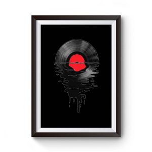 Melting Vinly Premium Matte Poster