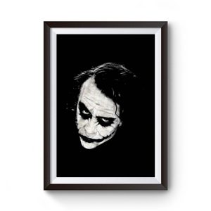 Mens Joker Face Premium Matte Poster