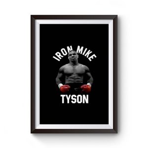 Mike Tyson Iron Mike World Boxing Champion Fight Fan Premium Matte Poster