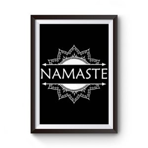 Namaste Symbols Premium Matte Poster