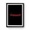 New Campagnolo Bicycle Logo Vintage Bicycling Company Premium Matte Poster
