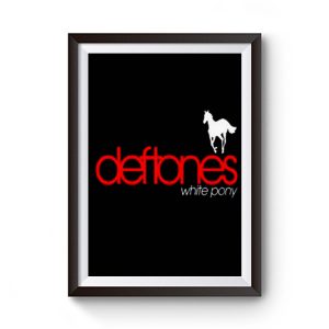 New Deftones White Pony Metal Band Legend Logo Mens Black Premium Matte Poster