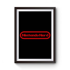 Nintendo Nerd Premium Matte Poster