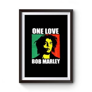 One Love Reggae Rasta Premium Matte Poster