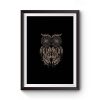 Owl Dreamcatcher Premium Matte Poster